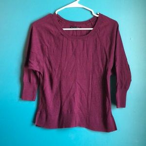 American eagle purple sweater